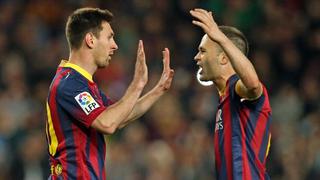 Barcelona: Messi e Iniesta igualarían este récord de Xavi