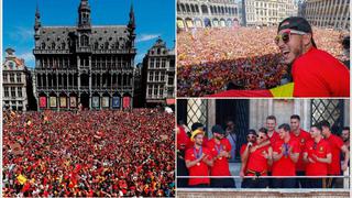 Rusia 2018: las postales del recibimiento de Bélgica luego de ocupar el tercer lugar del Mundial | FOTOS