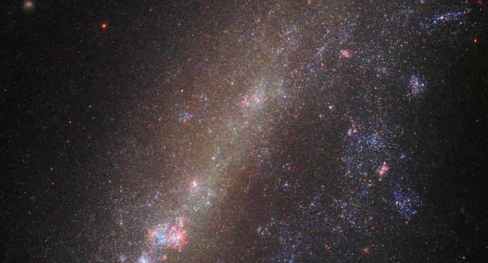 NASA presenta a IC 1727. (Foto: NASA/Hubble/ESA)