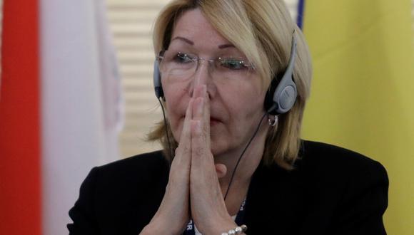 Luisa Ortega, ex fiscal general de Venezuela. (Reuters)