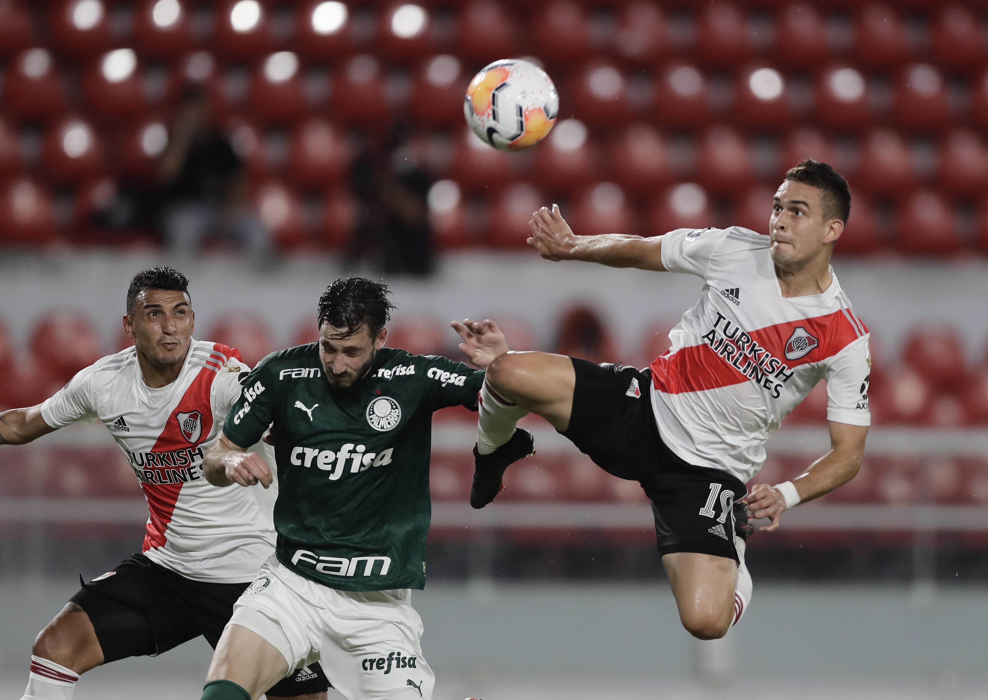 River Plate - Palmeiras - Copa Libertadores. (Foto: AFP)