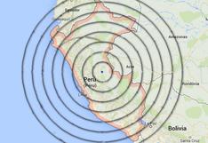 Sismos de 3,9 y 4 grados de magnitud remecieron 5 ciudades del Perú