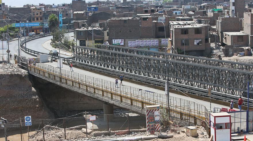 Bella Unión: caos vehicular por construcción de puente [FOTOS] - 2