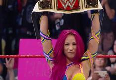 WWE: Sasha Banks es la nueva campeona femenino en Monday Night Raw