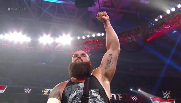 Braun Strowman derrotó a Baron Corbin y ganó una lucha titular frente a Brock Lesnar en Royal Rumble | Foto: WWE