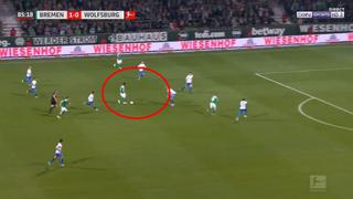 Claudio Pizarro brindó milimétrico pase para el segundo gol del Werder Bremen | VIDEO