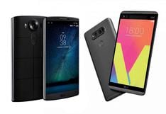 LG: cuáles son las diferencias entre los smartphones V10 y V20 