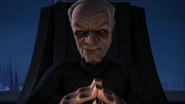 Canciller Palpatine en "Star Wars: The Clone Wars" (Foto: Difusión)