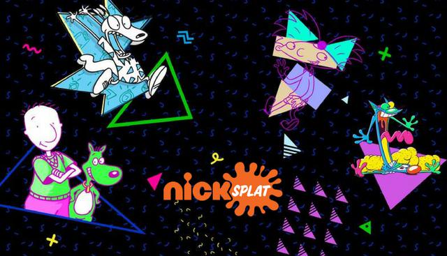 Nickelodeon estrena NickSplat, su nueva plataforma de streaming. (Crédito: nickelodeon.com/vrv.co)