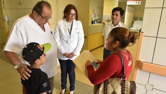 El menor de 9 años fue atendido en el Instituto Nacional de Salud del Niño San Borja-INSN SB tras operación en el testículo equivocado. (Difusión)