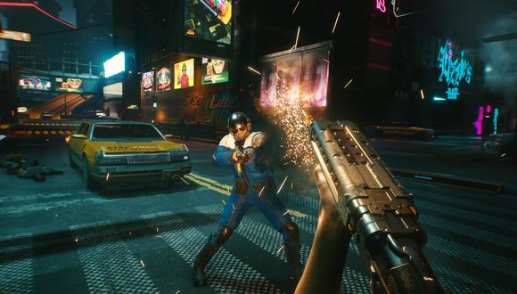 Cyberpunk 2077 es un videojuego futurista. (Difusión)