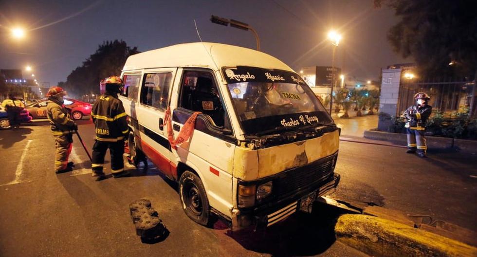 Ocurrió en la cuadra 3 de la avenida Argentina. (Foto: Cesar Grados/ @photo.gec)