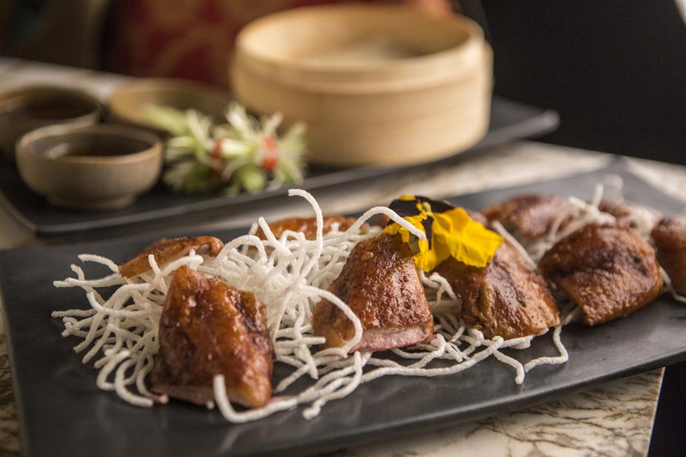 Pato Peking estilo Shi-núa