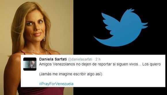 Daniela Sarfati causa polémica por tuit sobre Venezuela
