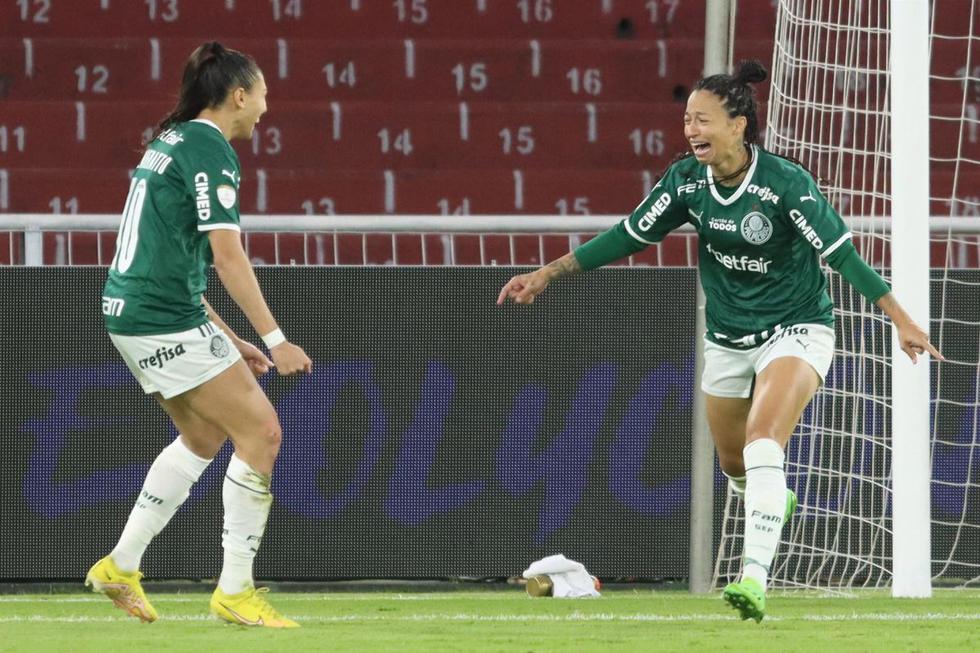 Palmeiras venció a Boca y salió campeón de la Copa Libertadores Femenina | Foto:  EFE