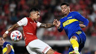 Boca empató 2-2 con Independiente por la Liga Profesional Argentina
