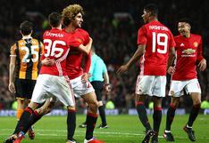 Manchester United vs Hull City: resumen y goles del partido por la Capital One Cup