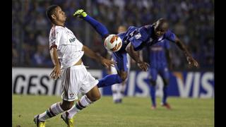 Emelec derrotó 2-1 a Fluminense en partido de ida por la Libertadores