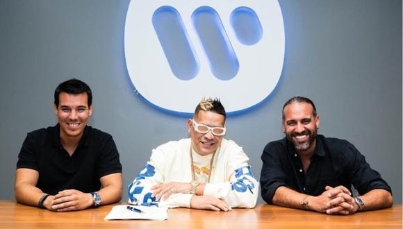 Maldy, exintegrante del dúo Plan B, firmó contrato con Warner Music Latina. (Foto: @warnermusiclat)