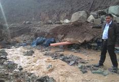 Áncash: huaico arrasa con carretera y deja incomunicados a cuatro distritos de Recuay
