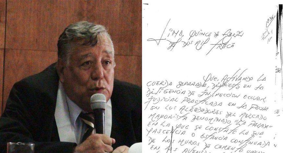 Documento de nueve páginas está escrito a mano. (Foto: LaPrensa.pe)