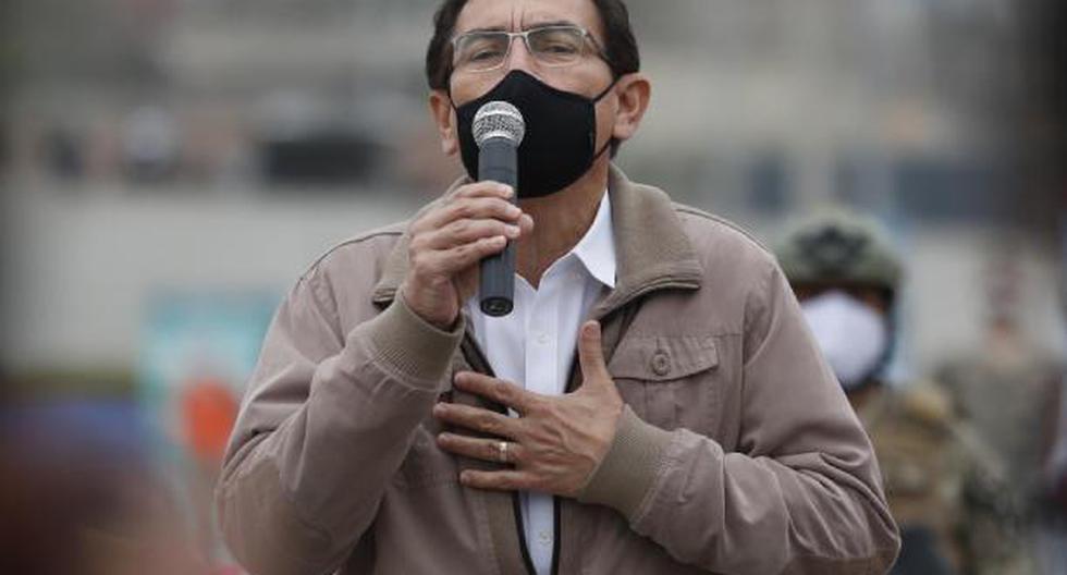 Martín Vizcarra será acusado constitucionalmente por caso \'Vacunagate\'. (Foto: EFE)
