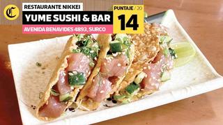 La crítica gastronómica de Paola Miglio a Yume Sushi & Bar 