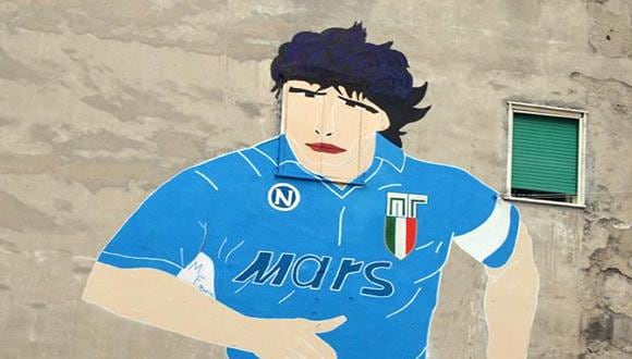Diego Maradona y el elogio a los hinchas de Napoli en Facebook