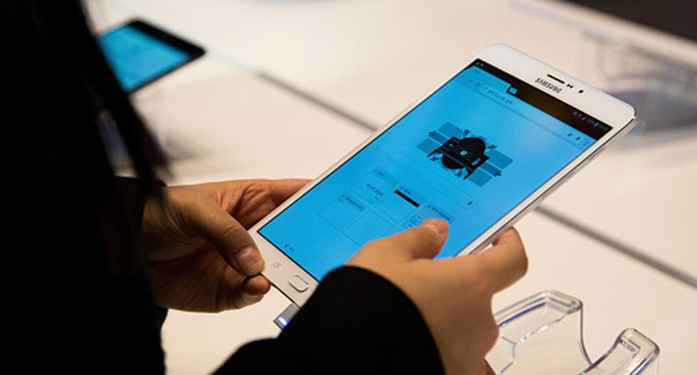Ya es oficial. Samsung lanzará su nueva Galaxy Tab S3 en el MWC 2017 de Barcelona. El nuevo dispositivo contará con lector de huella y USB Tipo C. (Foto: Getty Images)