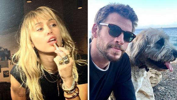 El actor Liam Hemsworth habló sobre los rumores de infidelidad y "el estrés" que vivió al lado de Miley Cyrus.(@liamhemsworth / @mileycyrus)