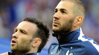 Benzema y Valbuena muestran su apoyo a Francia en la final