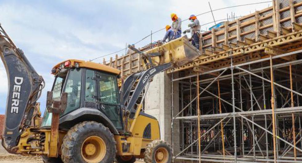 El sector construcción ha mostrado una importante alza. (Foto: Andina)