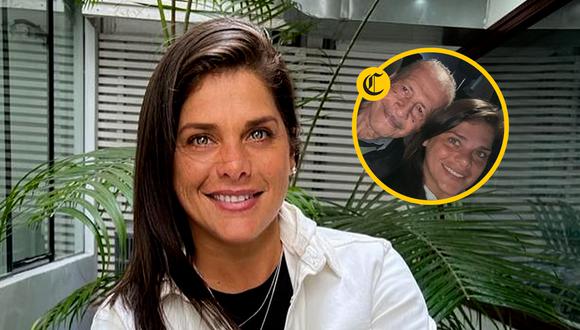 Giovanna Valcárcel anuncia fallecimiento de su padre con emotivo mensaje: "Te amo" | Foto: Instagram / Composición EC