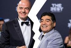 FIFA sorprende y le responde a Diego Maradona de manera enérgica