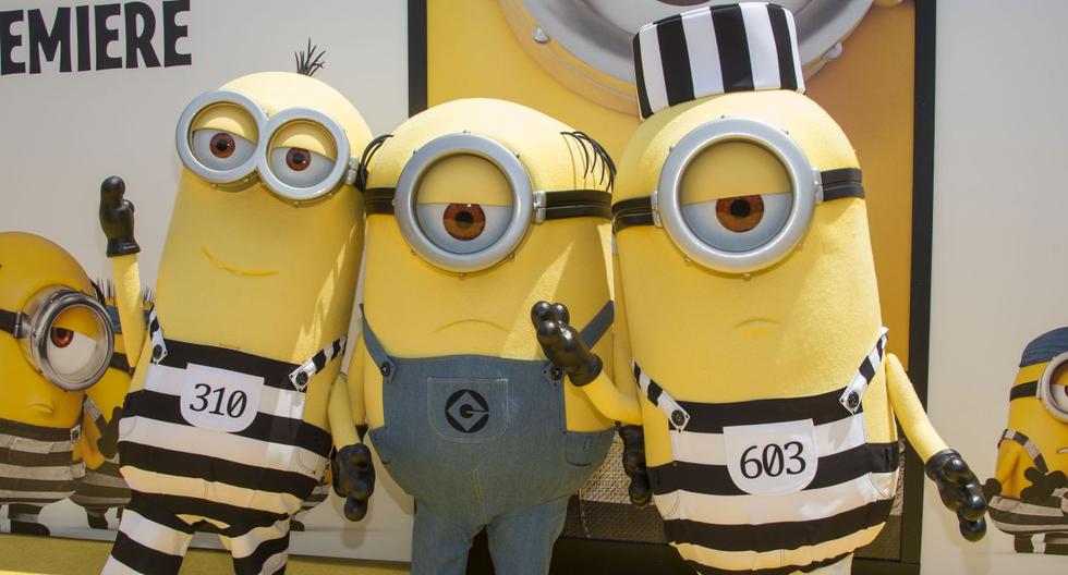 La película de "Los Minions"  no se estrenará hasta el 2 de julio de 2021. (AFP).