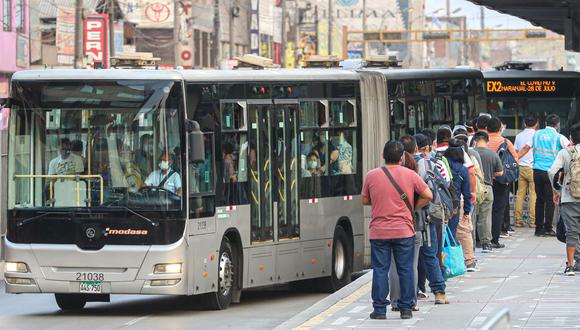 ATU dio a conocer los horarios en los que funcionará el transporte público. (Foto: Agencia Andina)