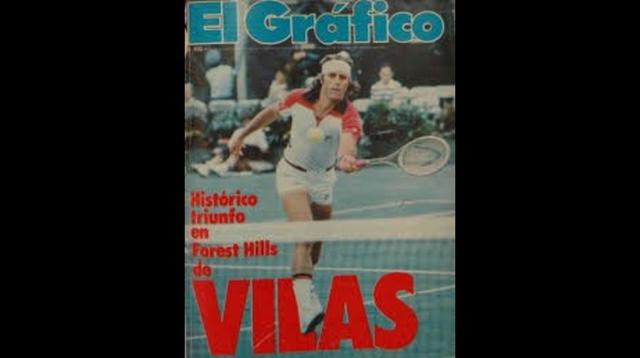 Guillermo Vilas ganó el US Open en 1977. (Foto: internet)