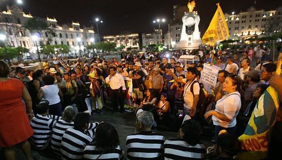 Caso Odebrecht: Marcharon para pedir sanciones a responsables