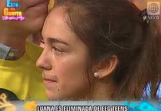 EEG Teens: Luana Barrón fue la primera eliminada del reality