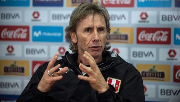 Ricardo Gareca, entrenador de la selección peruana de fútbol. (Foto: AFP)