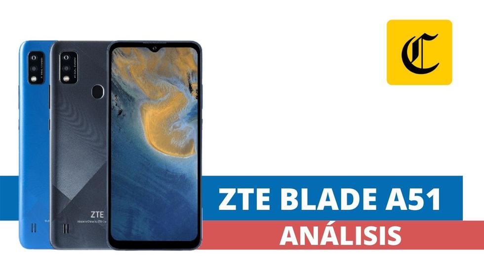 El ZTE Blade A51 es un nuevo teléfono que se ubica en el segmento de entrada en el mercado local. (El Comercio)