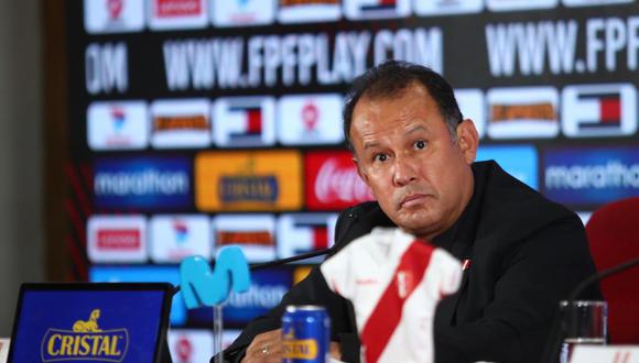 Juan Reynoso se refirió a la posibilidad que Perú pueda jugar en altura. (Foto: FPF)