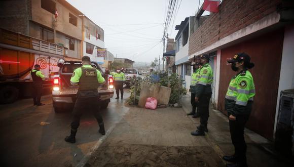 El cadáver fue internado en la morgue de Lima. (Foto: César Grados)