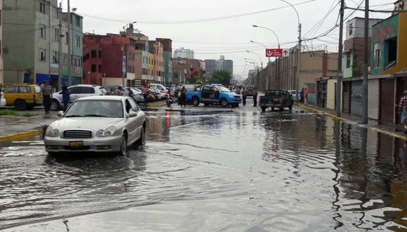 Lluvia en Lima se repetirá en la zona este