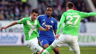 Schalke con Farfán empató 1-1 con Wolfsburgo por la Bundesliga