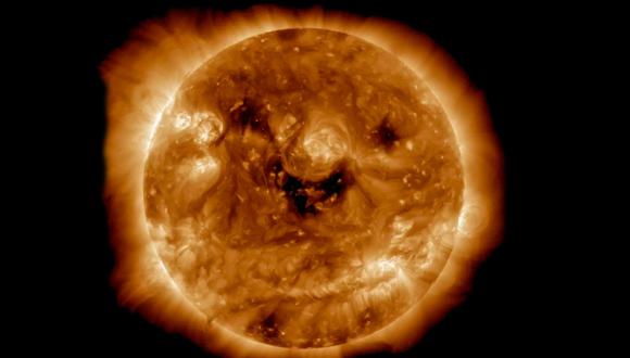 Qué se sabe sobre la imagen del “Sol sonriendo” que alerta a los científicos