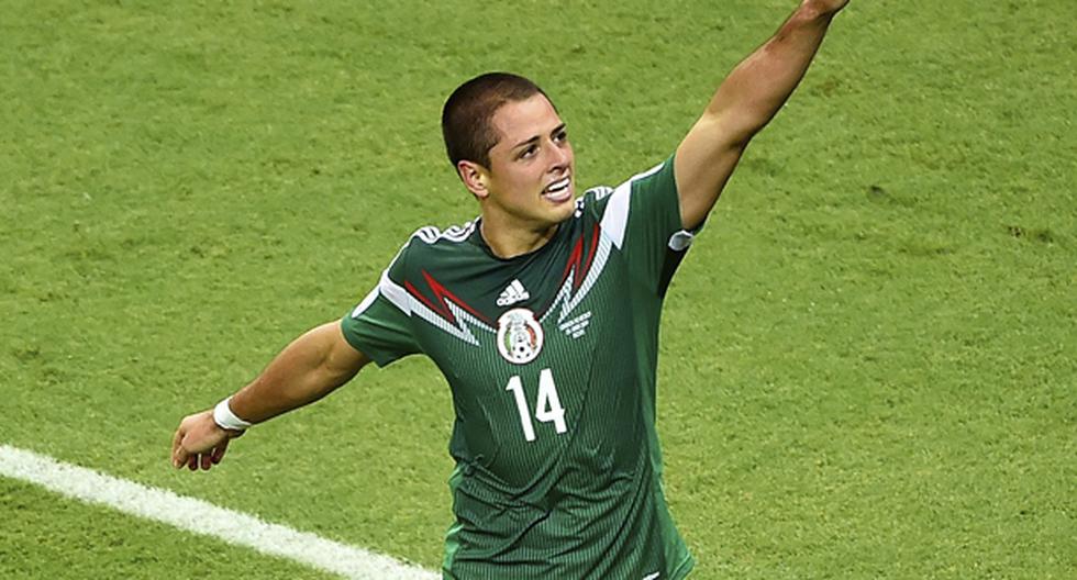 El Chicharito Hernández le dio el triunfo a México sobre Chile en partido amistoso (Foto: EFE)