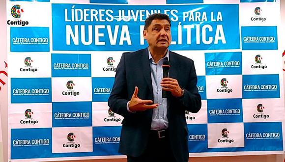 Jorge Villacorta fue candidato a la alcaldía de Lima en el 2018. (Foto: Contigo)