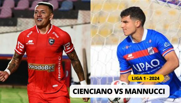 Cienciano vs Carlos A. Mannucci EN VIVO la Liga 1 Te Apuesto | Foto: Diseño EC