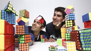Cubos mágicos: los hermanos peruanos que baten récords mundiales armándolos